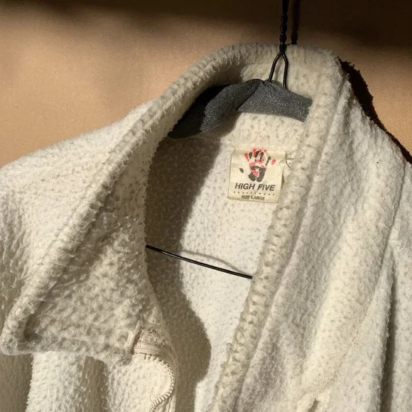 Ghost The Movie Promo Fleece Jacket By Paramount 1991 High Five Fleece Size L - Picture 3 of 8